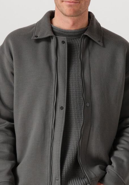 Donkergrijze STONE ISLAND Vest ZIP UP CARDIGAN - large