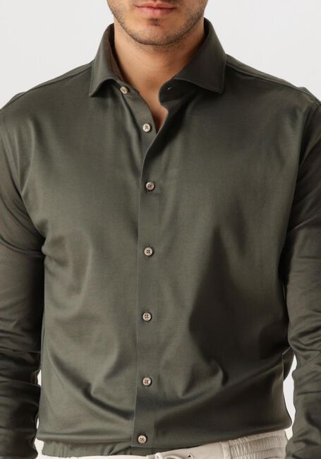 Groene DESOTO LUXURY Klassiek overhemd LUXURY HAI 1/1 - large