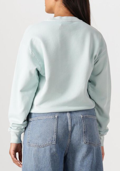 Lichtblauwe CLOSED Sweater PRINTED SWEATSHIRT - large