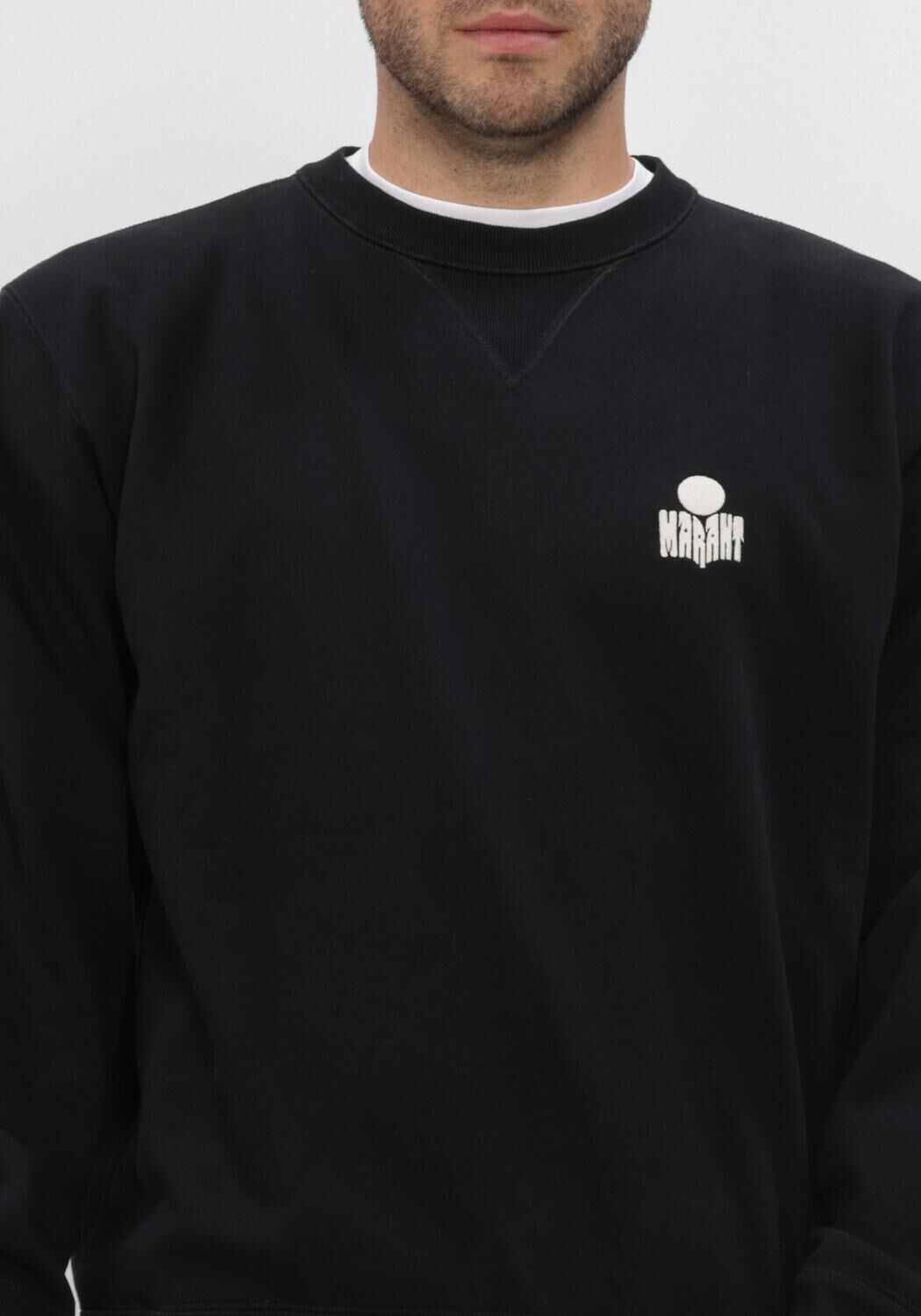 Zwarte ISABEL MARANT Sweater MIKE SWEAT SHIRT - large