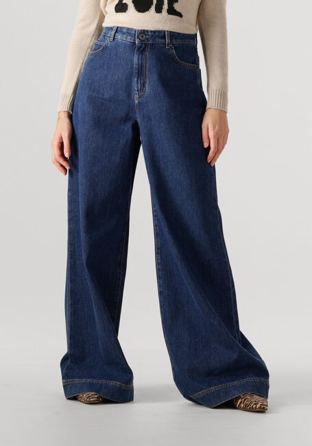 Donkerblauwe MAX MARA Wide jeans CIRO - large