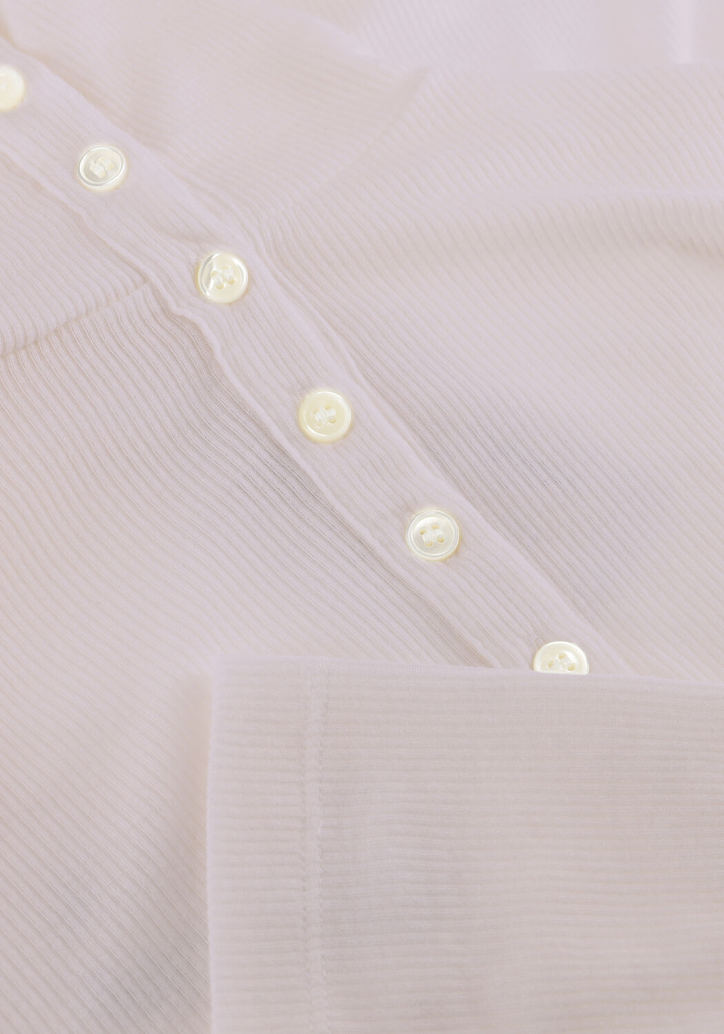 Witte CLOSED Top HIGH NECK LONGSLEEVE - large