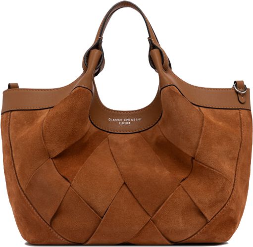 Gianni Chiarini Schoudertas
Dames Dua 12350, Materiaal: Suède, Kleur: Cognac afbeelding 1