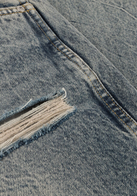 Blauwe REPRESENT Wide jeans R3 DISTRESSED BAGGY DENIM - large