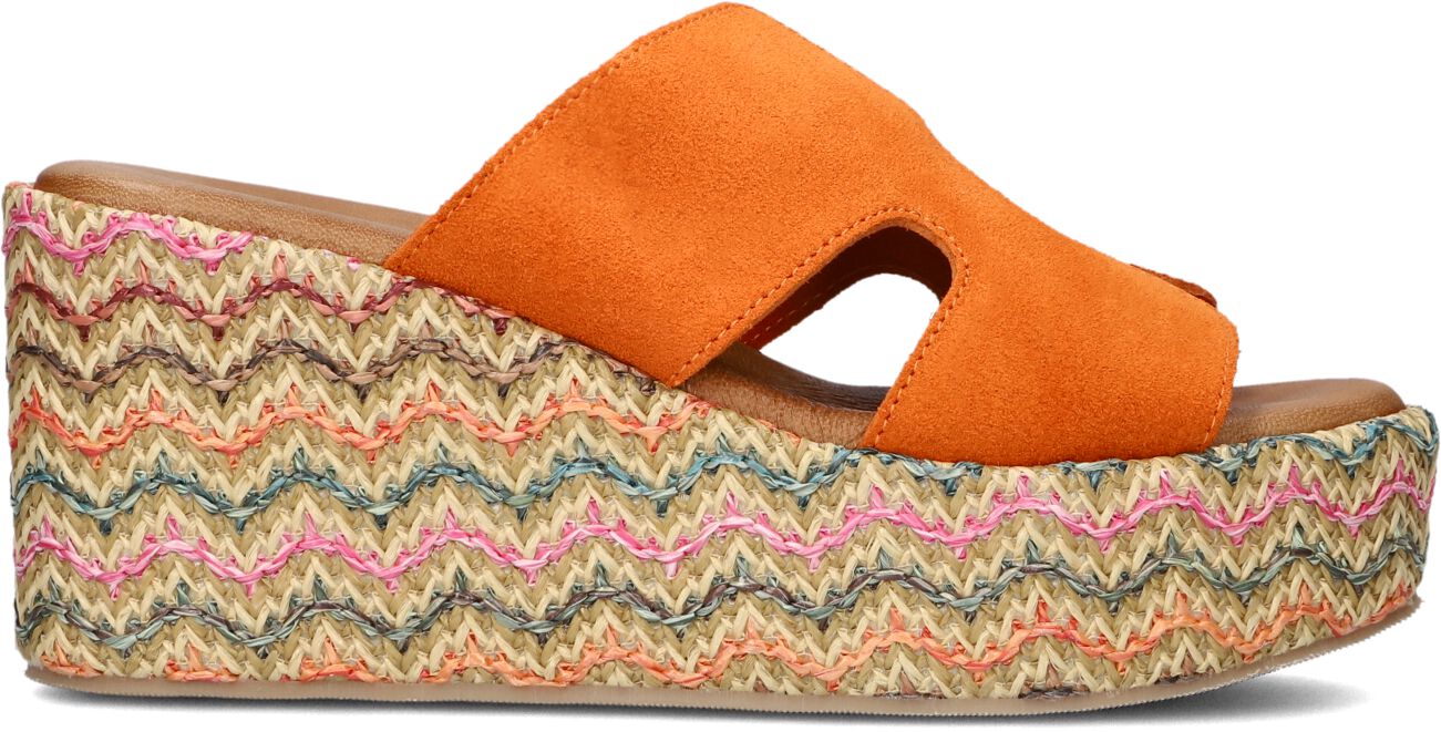 Lina Locchi Slippers
Dames 3476, Maat: 42, Materiaal: Suède, Kleur: Oranje