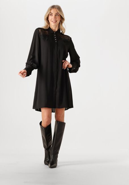 Zwarte BRUUNS BAZAAR Mini jurk VIENA DRESS - large