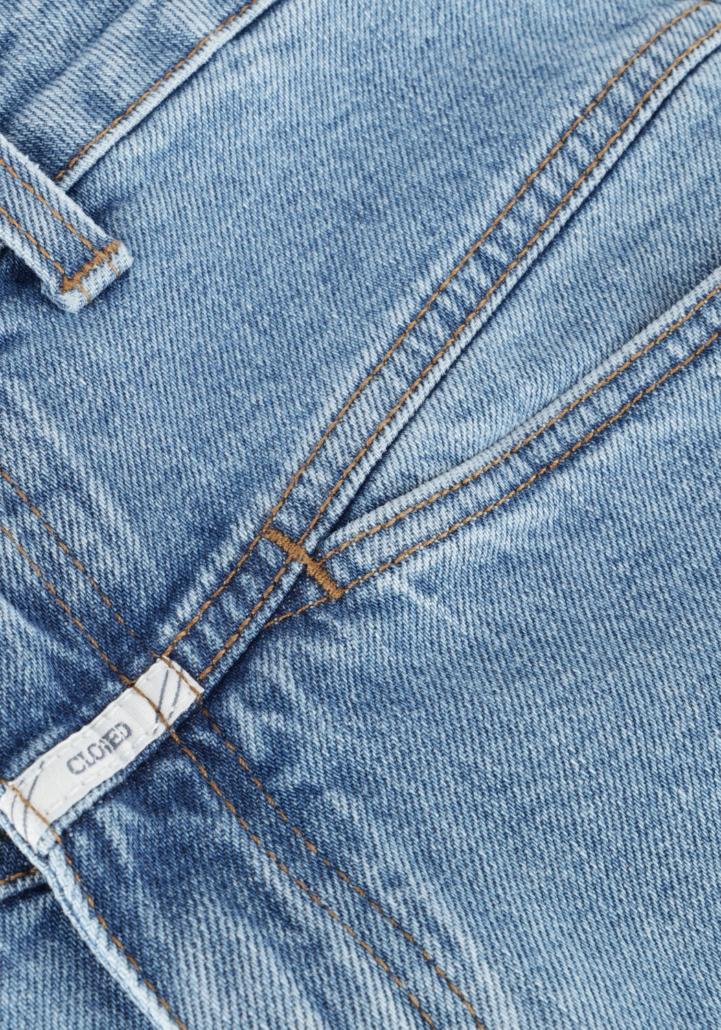 Blauwe CLOSED Mom jeans PEDAL PUSHER - large