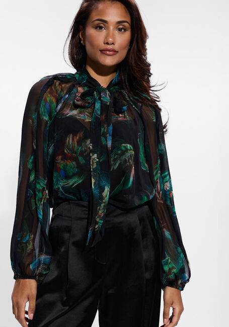 Zwarte MARC CAIN COLLECTION Blouses ZC 51.32 W82 - large