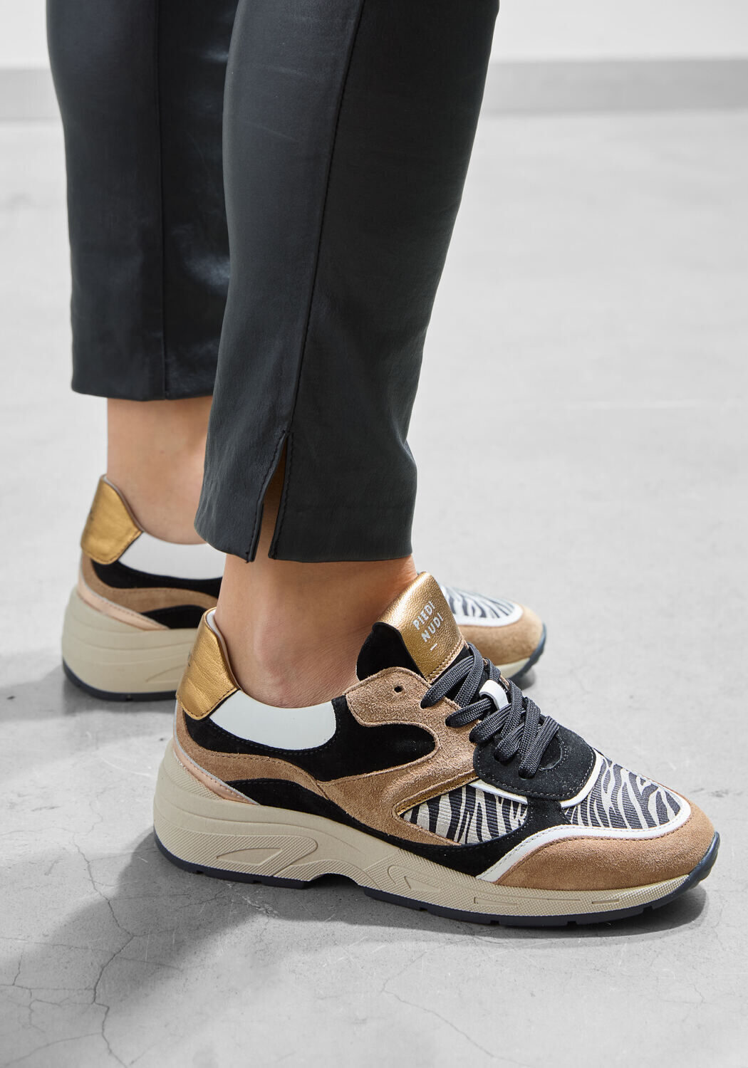 Beige PIEDI NUDI Lage sneakers SELVA 17.01 - large