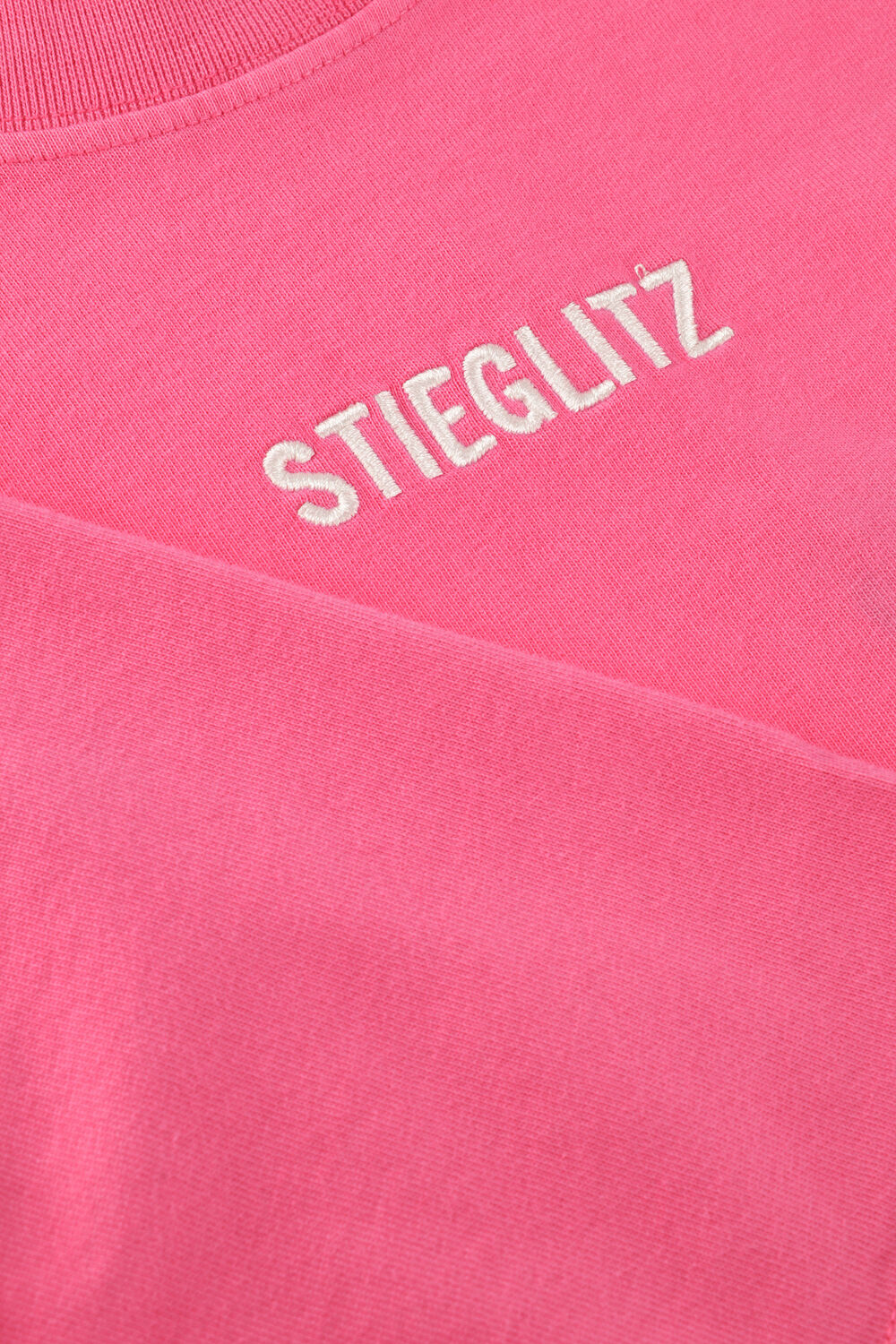 Fuchsia STIEGLITZ T-shirt WORN OUT OVERSIZED T SHIRT - large