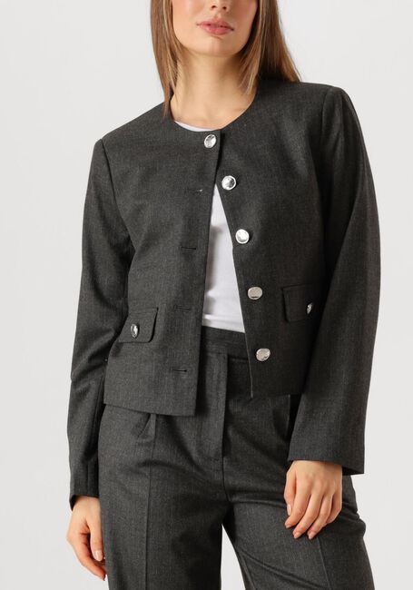 Donkergrijze SECOND FEMALE Blazer WAKE TAILORED JACKET - large