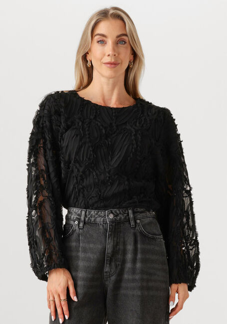 Zwarte CO'COUTURE Blouses SHANIA FLUFFY BLOUSE - large