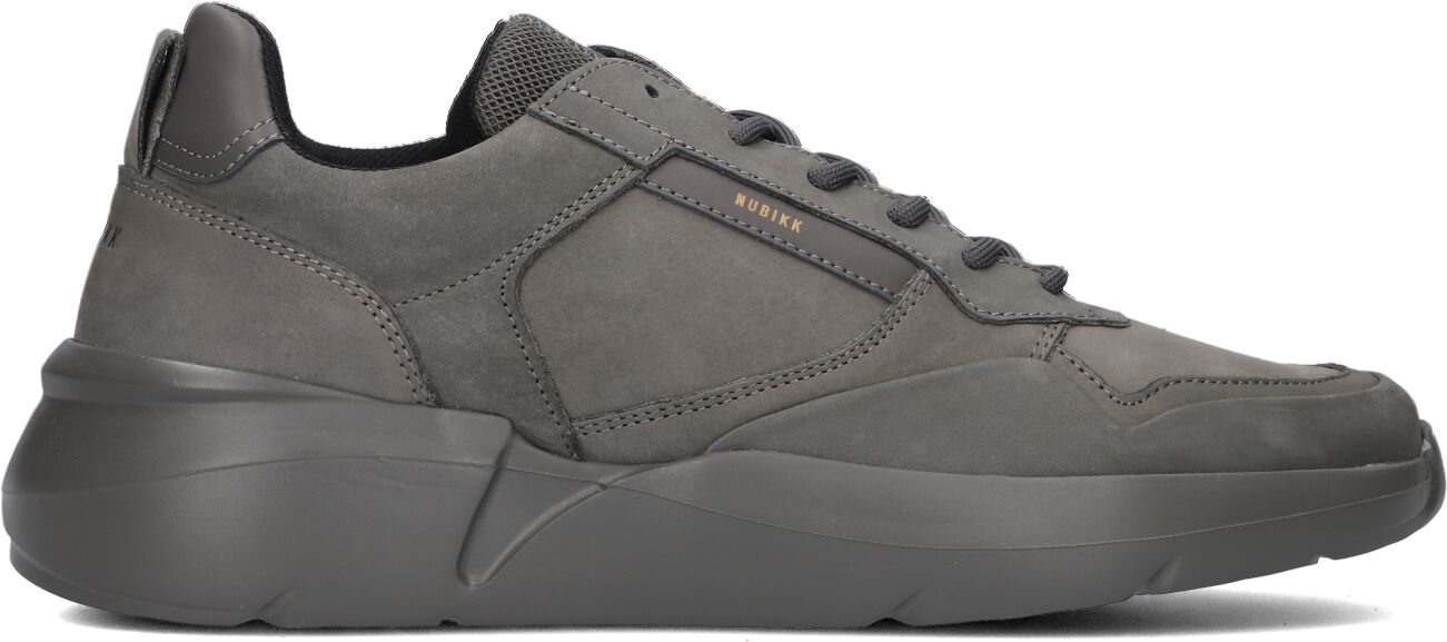 Nubikk Lage Sneakers Heren Roque Road Wave, Maat: 47, Materiaal: Nubuck, Kleur: Grijs