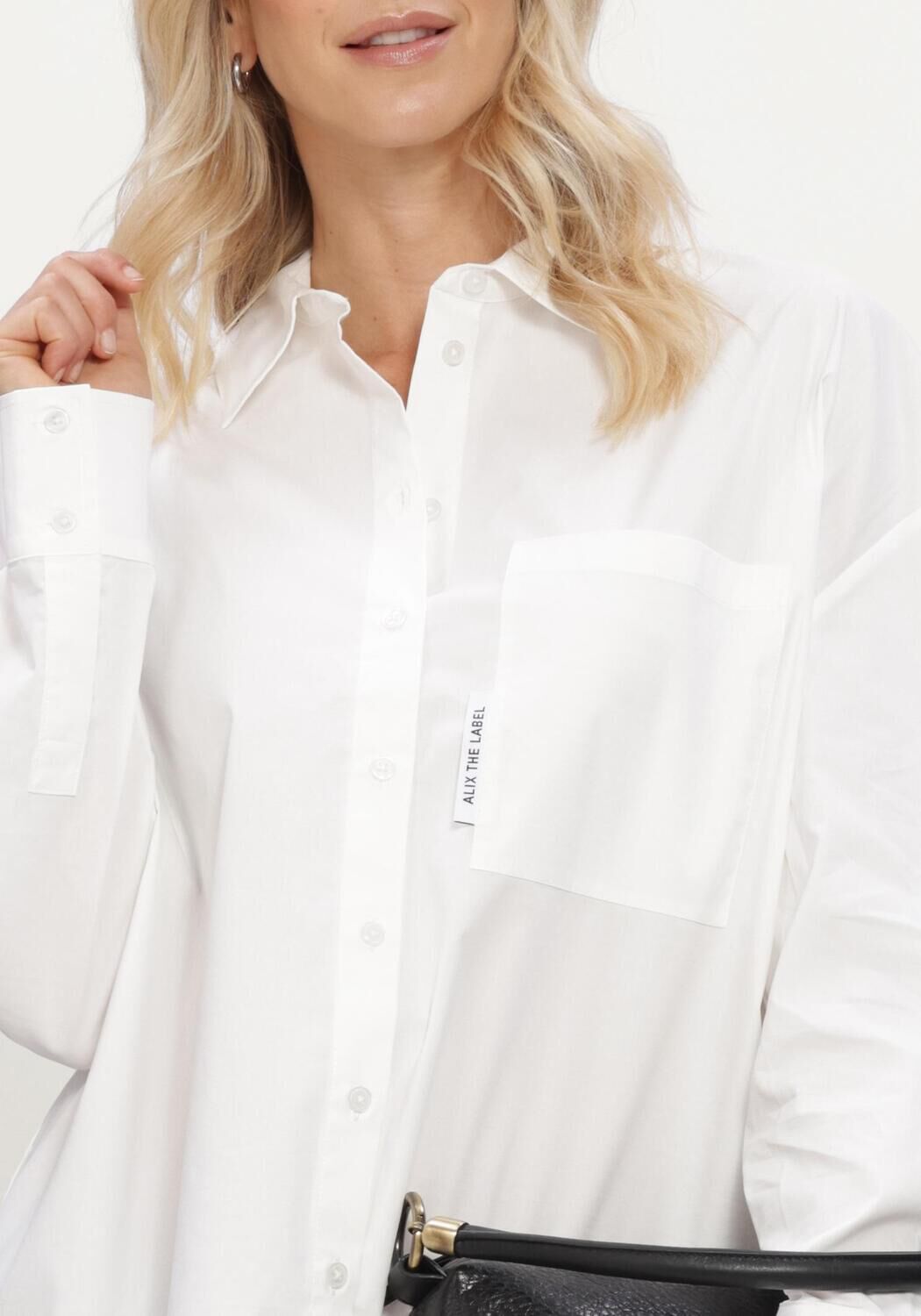 Witte ALIX THE LABEL Blouses LADIES WOVEN OVERSIZED BLOUSE - large