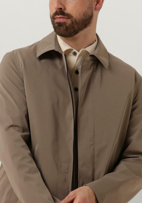 Taupe PROFUOMO Regenjas OUTERW MGNT CLSR LONG - large