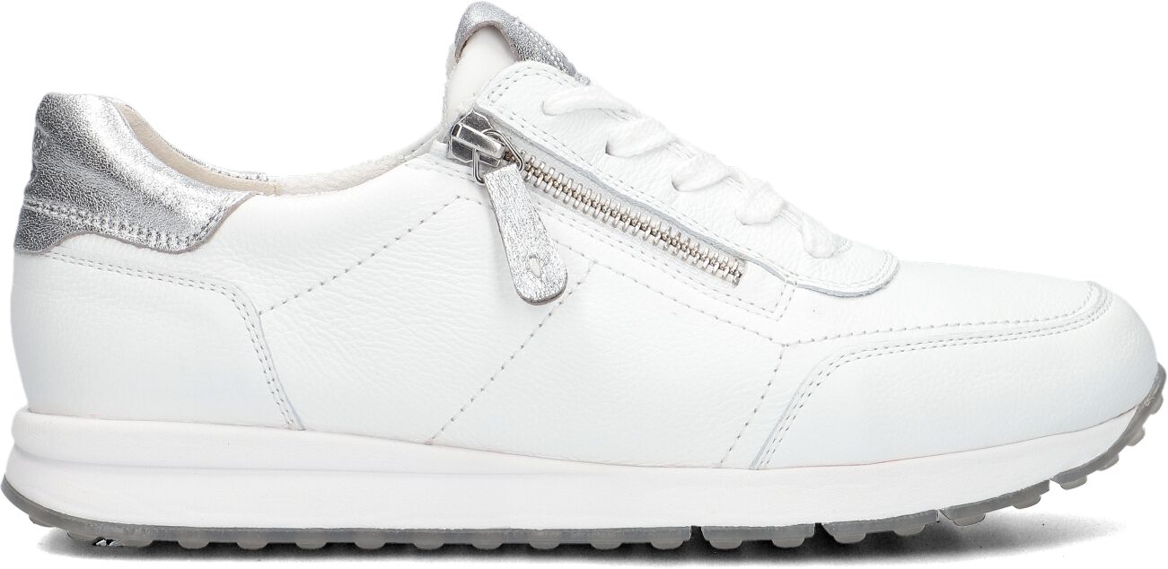Paul Green Lage Sneakers Dames 4085, Maat: 39, Materiaal: Leer, Kleur: Wit