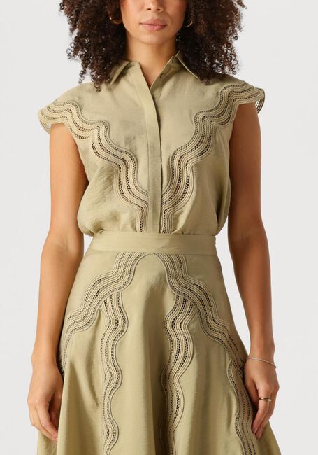 Beige COPENHAGEN MUSE Top COLE SHIRT - large