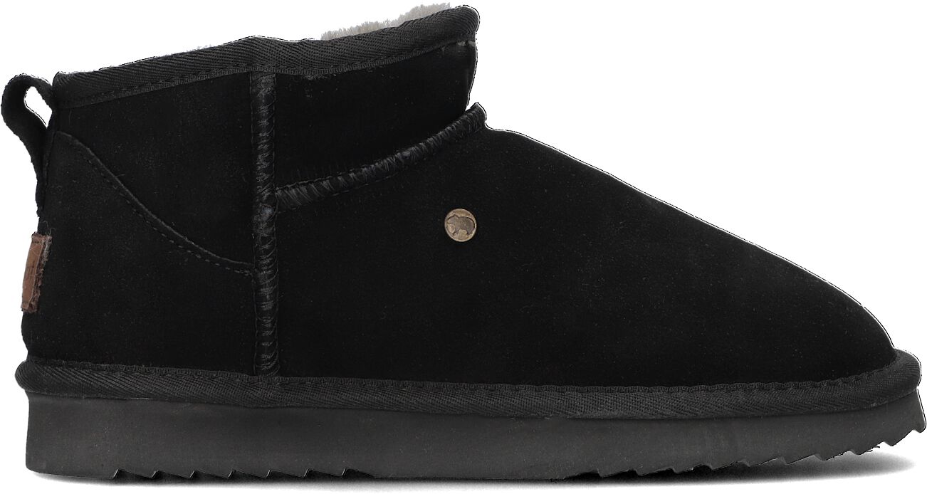 Warmbat Vachtlaarzen Dames Durack, Maat: 44, Materiaal: Leer, Kleur: Zwart