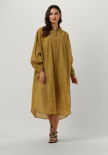Groene MES DEMOISELLES Midi jurk SHIRT DIANE - large