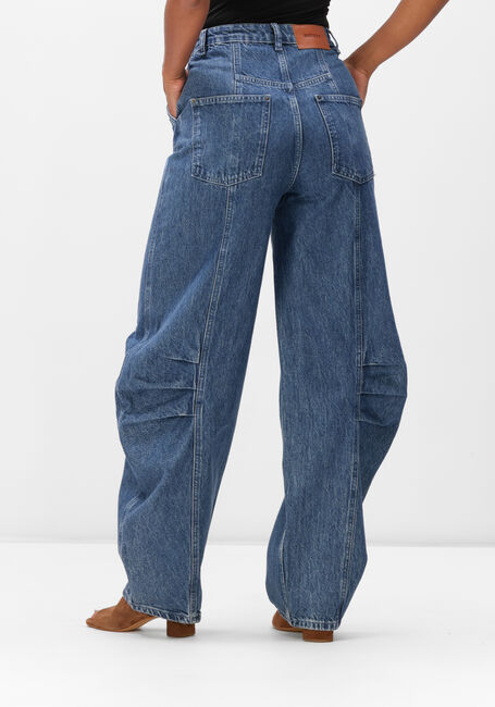 Donkerblauwe ROTATE Broeken DENIM CARGO PANTS - large