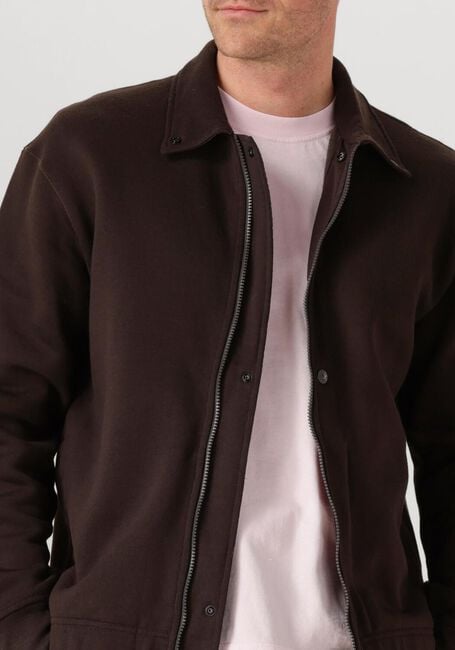 Bruine STONE ISLAND Vest ZIP UP CARDIGAN - large