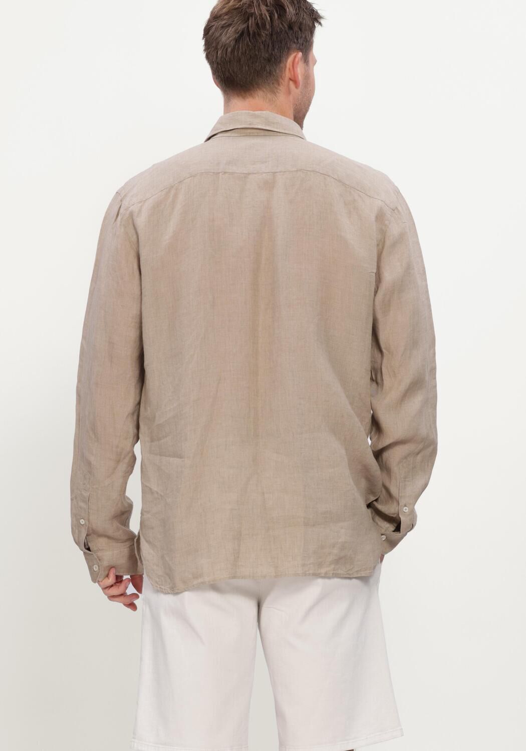 Taupe XACUS Casual overhemd 11297 422ML - large
