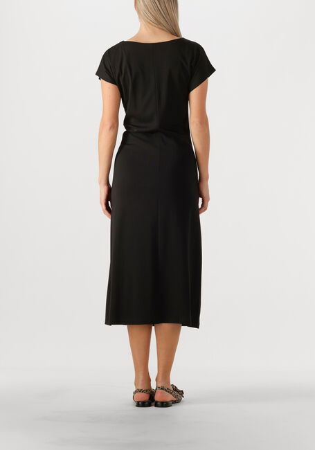 Zwarte KNIT-TED Midi jurk ZWAAN - large