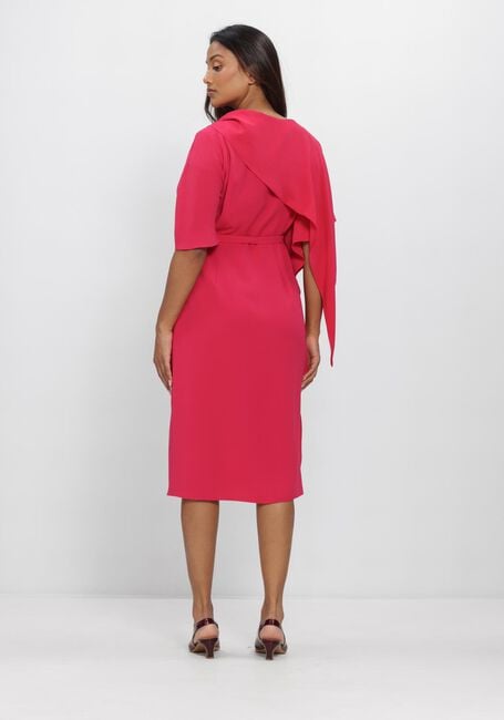 Fuchsia NATAN Midi jurk ROBE DRESS+ FLOUNCES - large