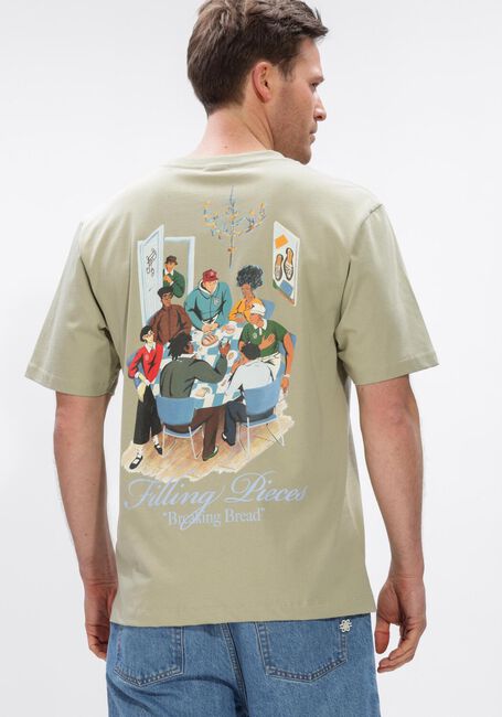 Beige FILLING PIECES T-shirt T-SHIRT SUPPER - large