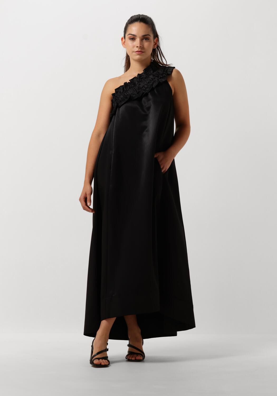 Copenhagen Muse Maxi Jurk Dames Cmava-dress, Maat: M, Kleur: Zwart