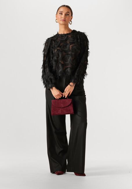 Zwarte CO'COUTURE Blouses SYRACC STRUCTURE BLOUSE - large