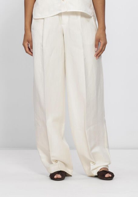 Witte CLOSED Wijde broek WENDLYN - large