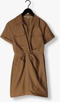 Camel SECOND FEMALE Mini jurk CHEERA DRESS - medium
