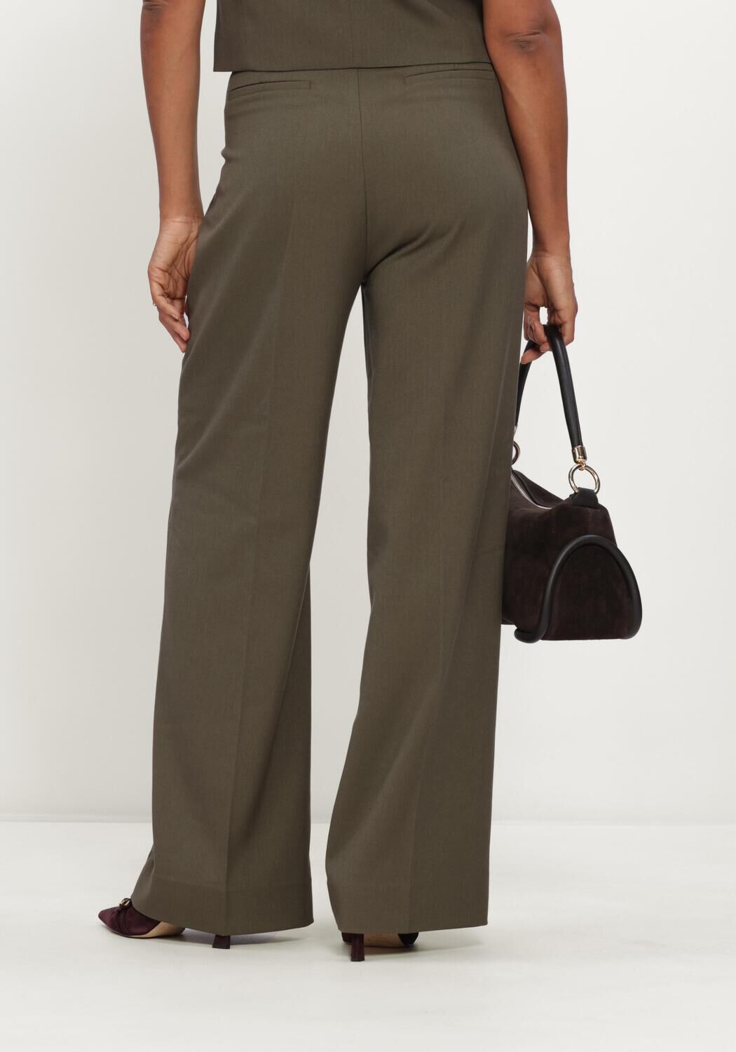 Khaki COPENHAGEN MUSE Pantalon CMTAILOR-PANTS - large