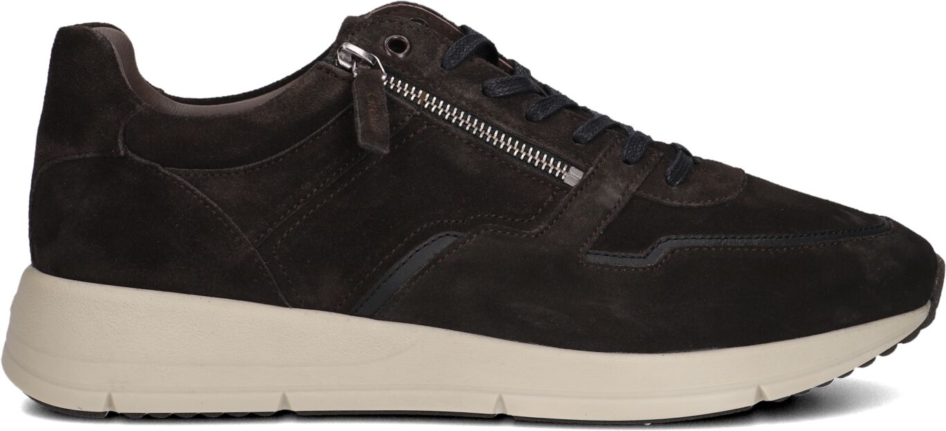 Greve Lage Sneakers Heren Walker K 3337, Maat: 44, Materiaal: Suède, Kleur: Bruin