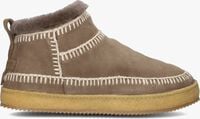 Taupe LAIDBACKLONDON Vachtlaarzen NYUKI LOW CROCHET - medium