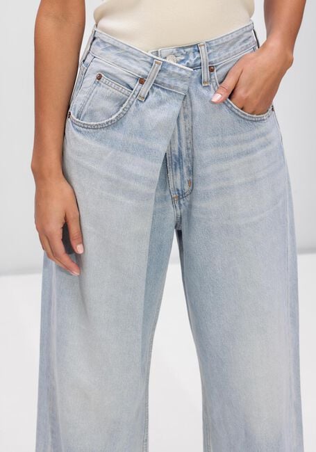 Blauwe AGOLDE Jeans VANA FOLD JEAN - large