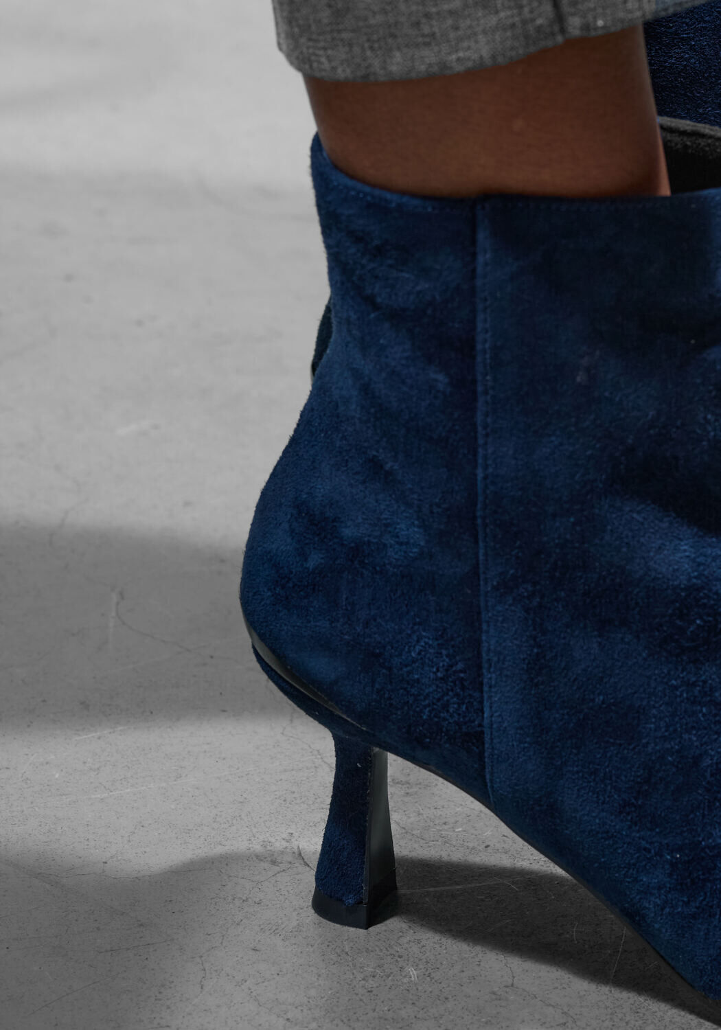 Blauwe STEFANO LAURAN Enkellaarsjes BOTIN - large