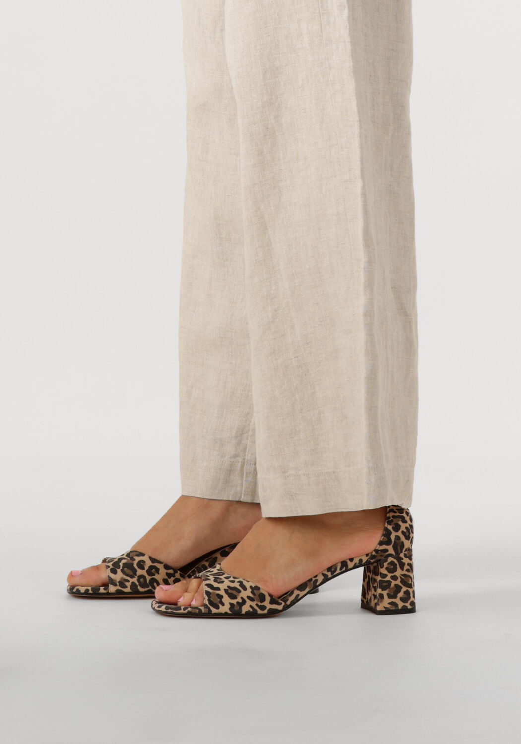 Beige NOTRE-V Sandalen met hak 46654 - large