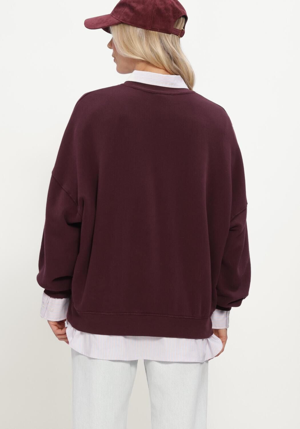 Bruine AMERICAN VINTAGE Sweater ATUBAY - large
