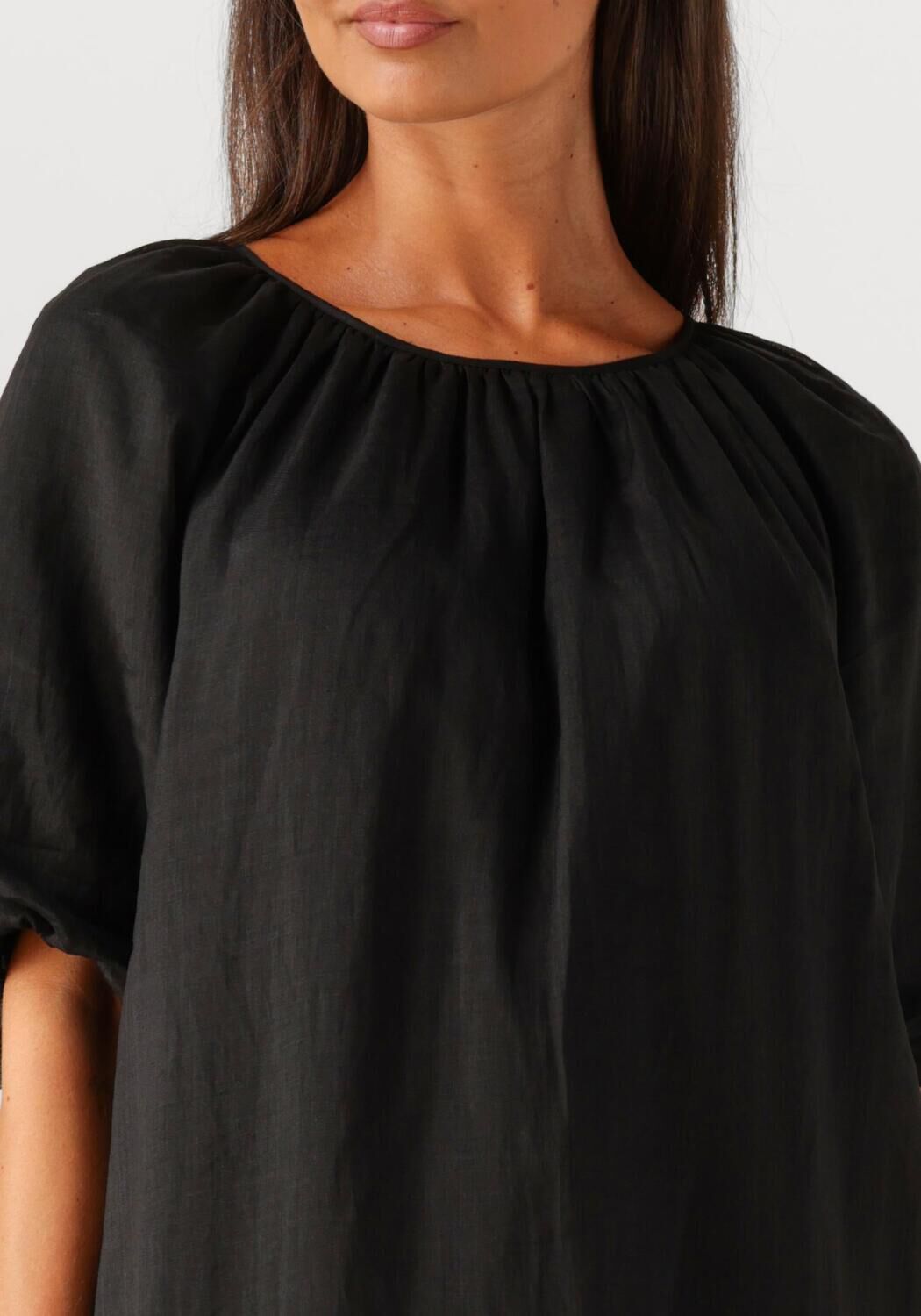 Zwarte DANTE6 Maxi jurk TILDA OPEN BACK DETAILED MAXI DRESS - large