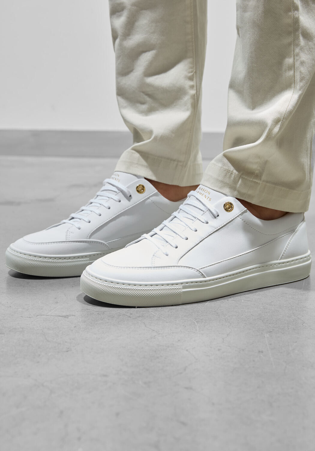 Witte Mason Garments Lage sneakers TIA DRESS NUOVO - large