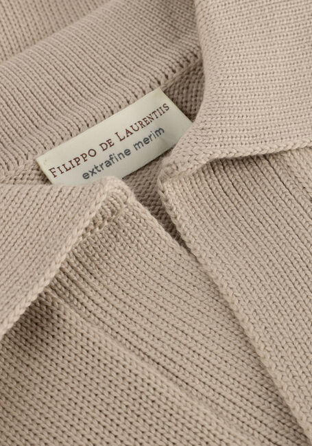 Zand FILIPPO DE LAURENTIIS Trui POLO SKIPPER ML MERINO E FINE - large
