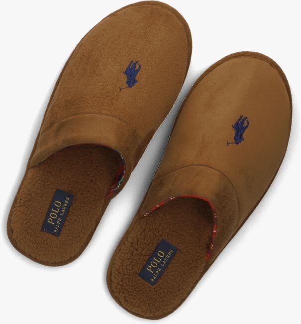 Bruine POLO RALPH LAUREN Pantoffels KLARENCE Bruine POLO RALPH LAUREN Pantoffels KLARENCE - large