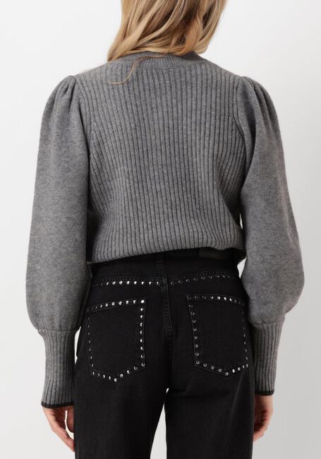 Grijze CO'COUTURE Trui ROW PUFF KNIT - large