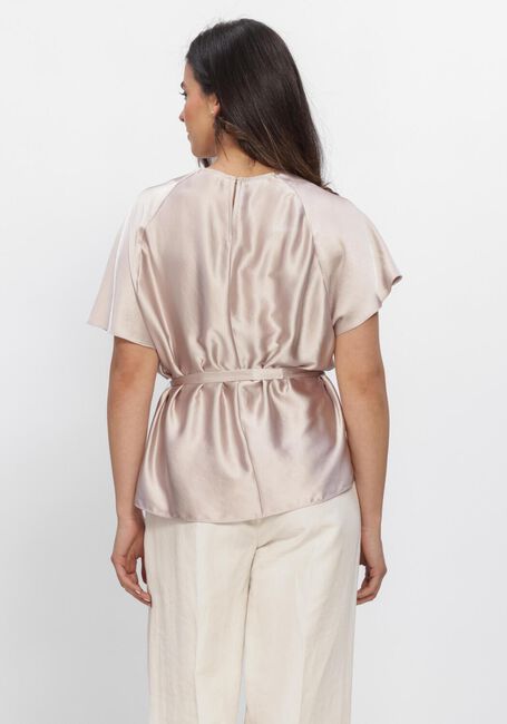 Beige NATAN Top TOP SHORT SLEEVED TOP - large