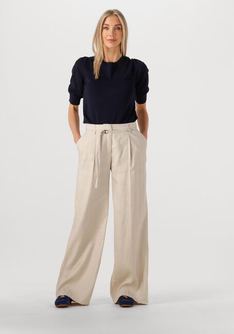 Blauwe SUMMUM Top SHORT SLEEVE SWEATER - large