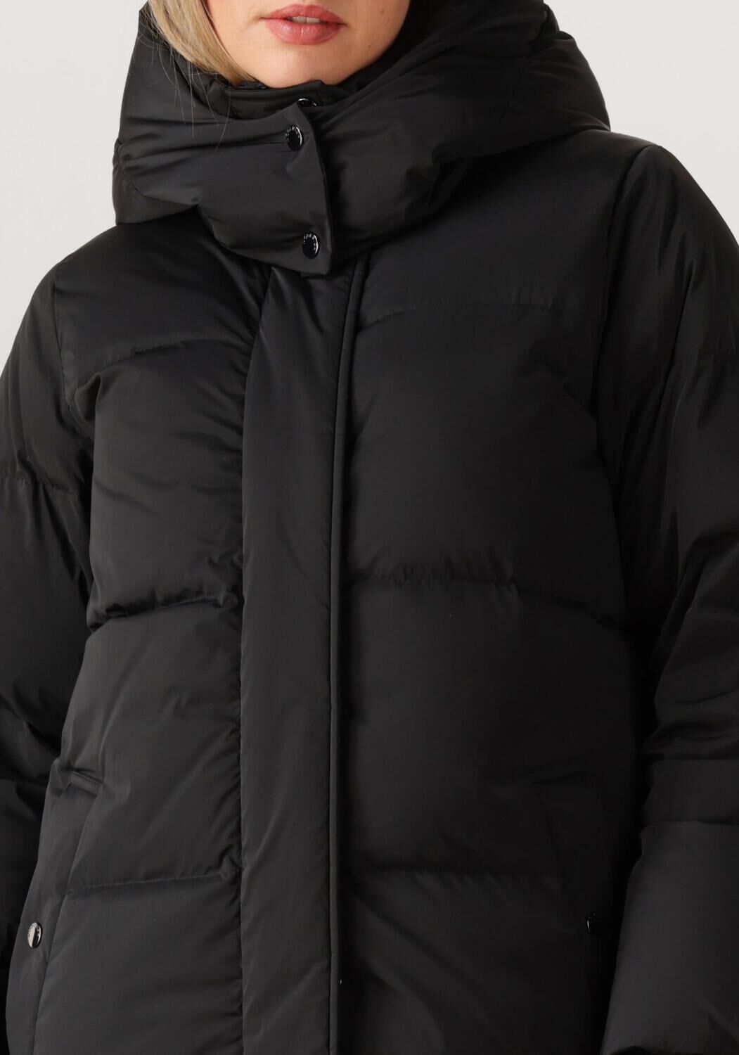 Zwarte WOOLRICH Gewatteerde jas KELY LONG PARKA - large