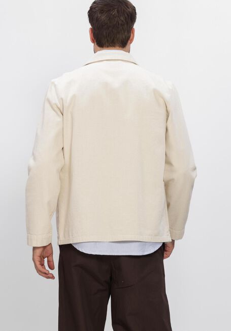 Ecru APC Overshirts VEST KERLOUAN BRODEE - large
