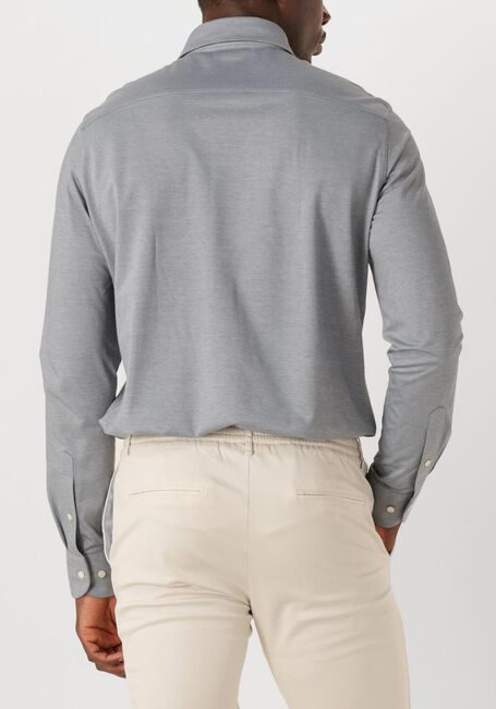 Grijze PROFUOMO Klassiek overhemd SHIRT X-CUTAWAY JAPANESE KNITTED - large